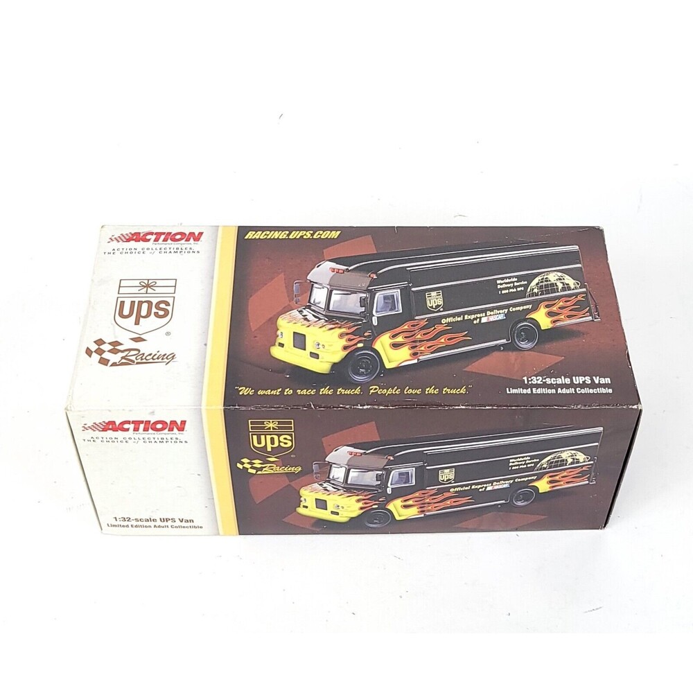 Action Collectables 2001 UPS Flame Van 1:32 Scale